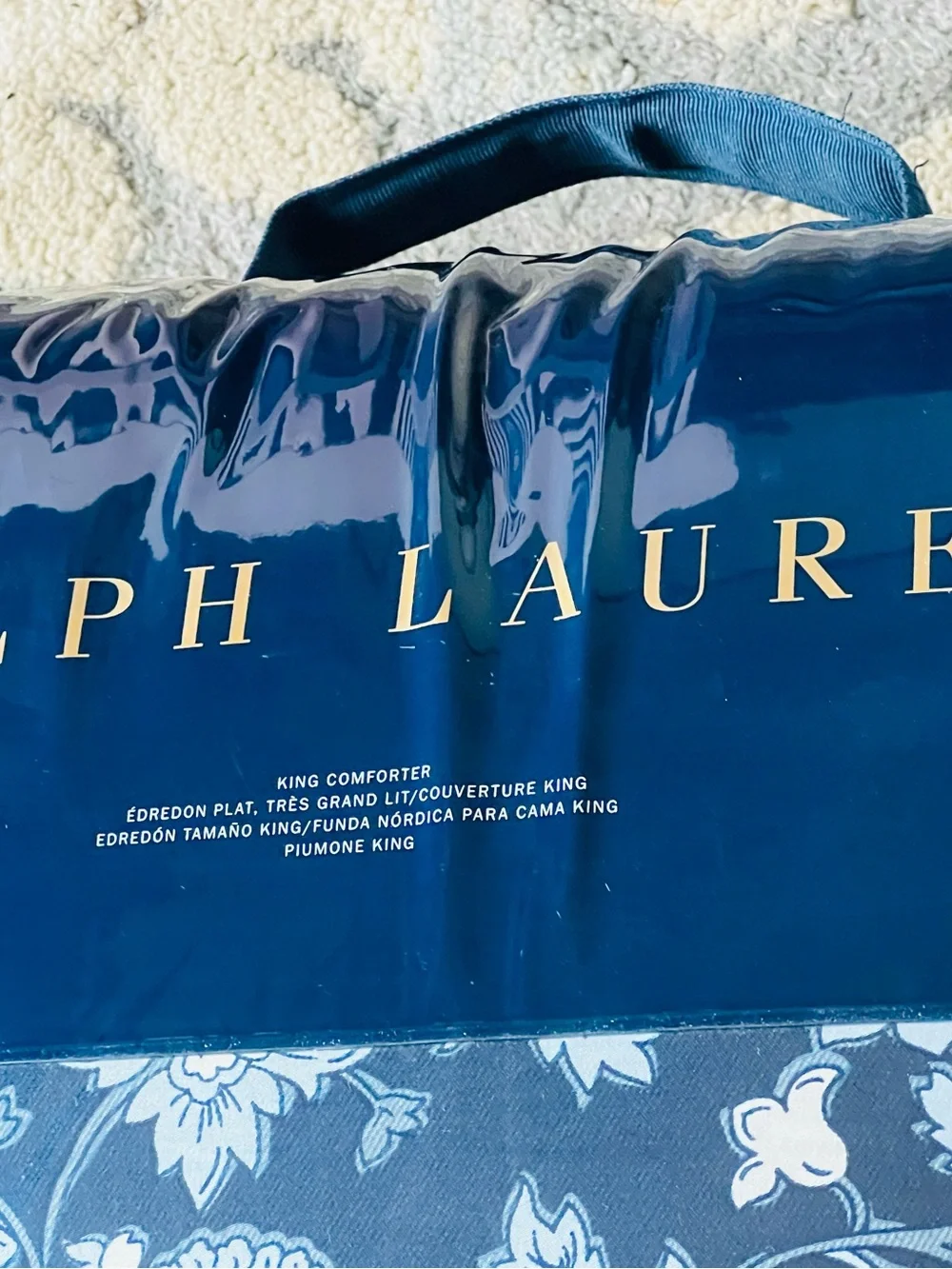 NWT❤️Ralph Lauren Home Delphine Paisley King Size Comforter